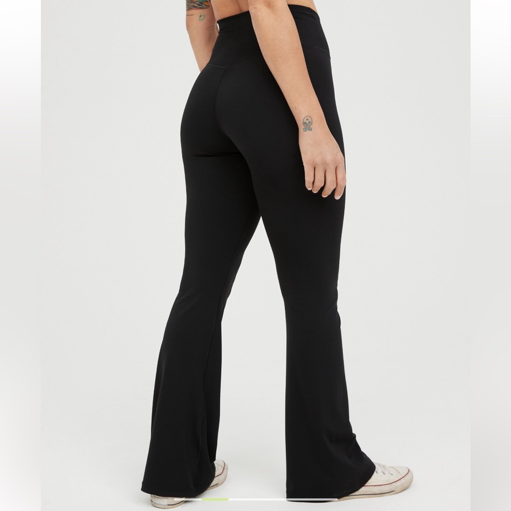 OFFLINE By Aerie Black Flare Leggings